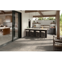 INTRIGUE - 12X14, GRAY/FAWN, POLISHED/MATTE